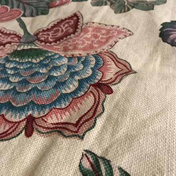 Vintage Floral Canvas Fabric - Picture 5 of 6